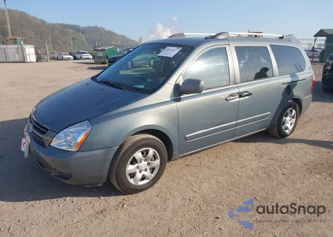 2007 Kia Sedona Lx z USA, uszkodzony, nr VIN KNDMB233X76121817